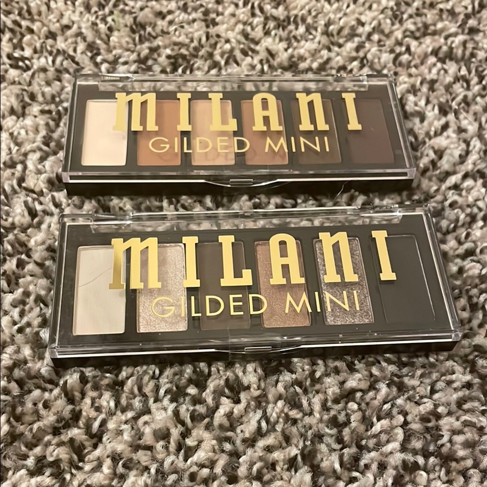 Milani Gilded Mini Eyeshadow Palettes